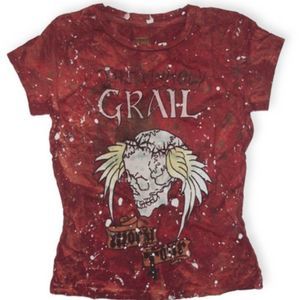 Grail Red Graphic Tee